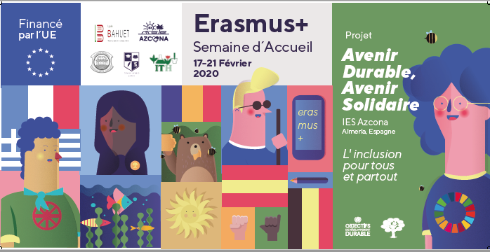 17-21 Février  2020 Sémaine d´Accueil à Almeria du Project Erasmus+ «Avenir Durable, Avenir Solidaire» :)