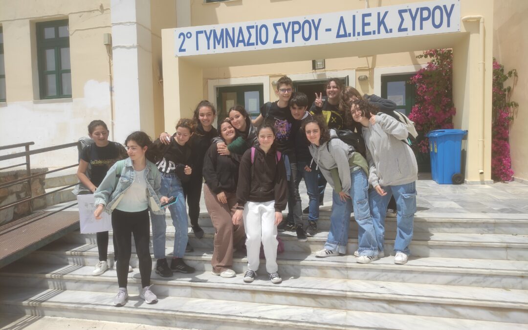 Movilidad en grupo de alumnado a la isla de Syros, Grecia (6-13 Mayo 2023) con Acreditación Erasmus+ del IES Azcona